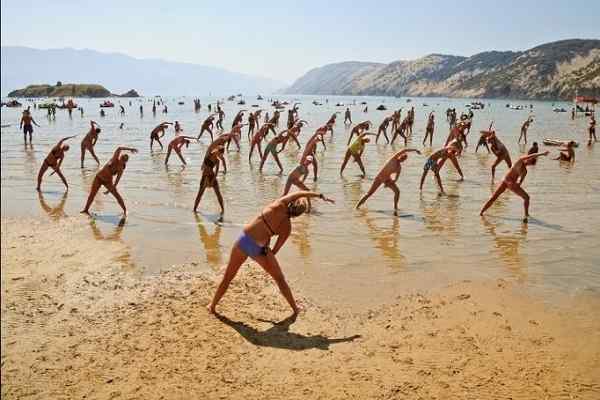 Rajska Plaża- Rab, Chorwacja