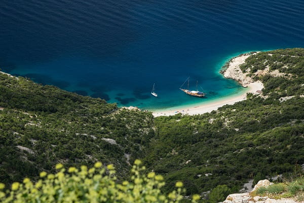 Lubenice - wyspa Cres, Chorwacja
