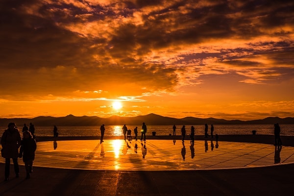 Organy Morskie i Powitanie Słońca - Zadar, Chorwacja