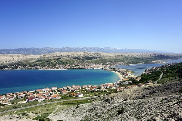 solniczka na wyspie Pag, Chorwacja
