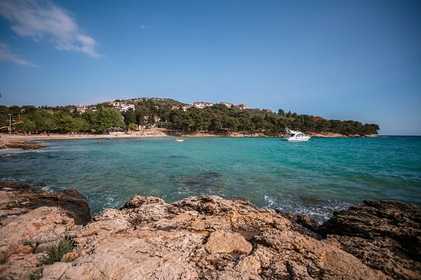 Plaża Slanica - Murter, Chorwacja