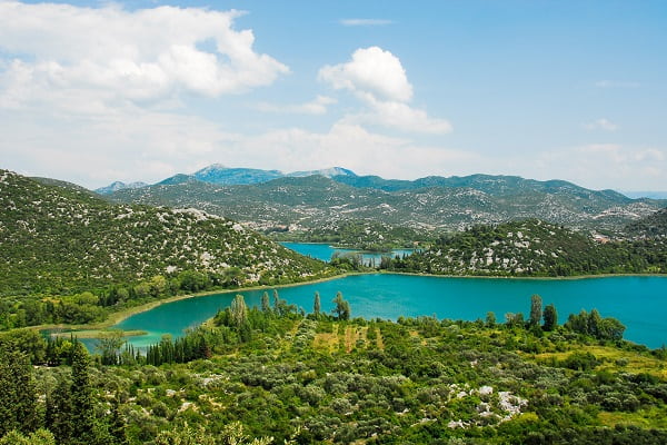 Jeziora Baćina, Chorwacja