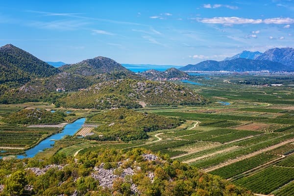Dolina Neretwy, Chorwacja