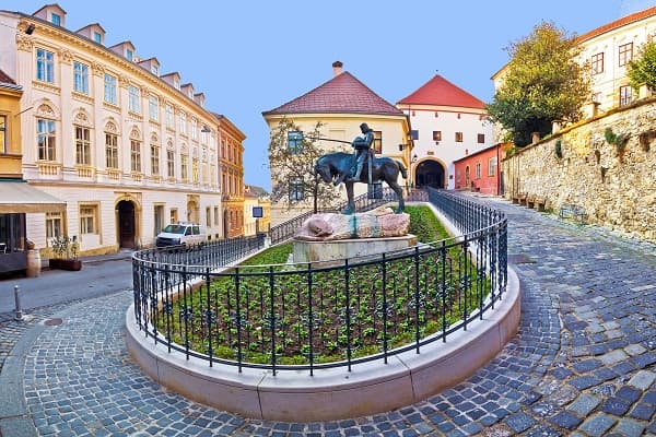 Górne miasto Zagrzebia, Chorwacja